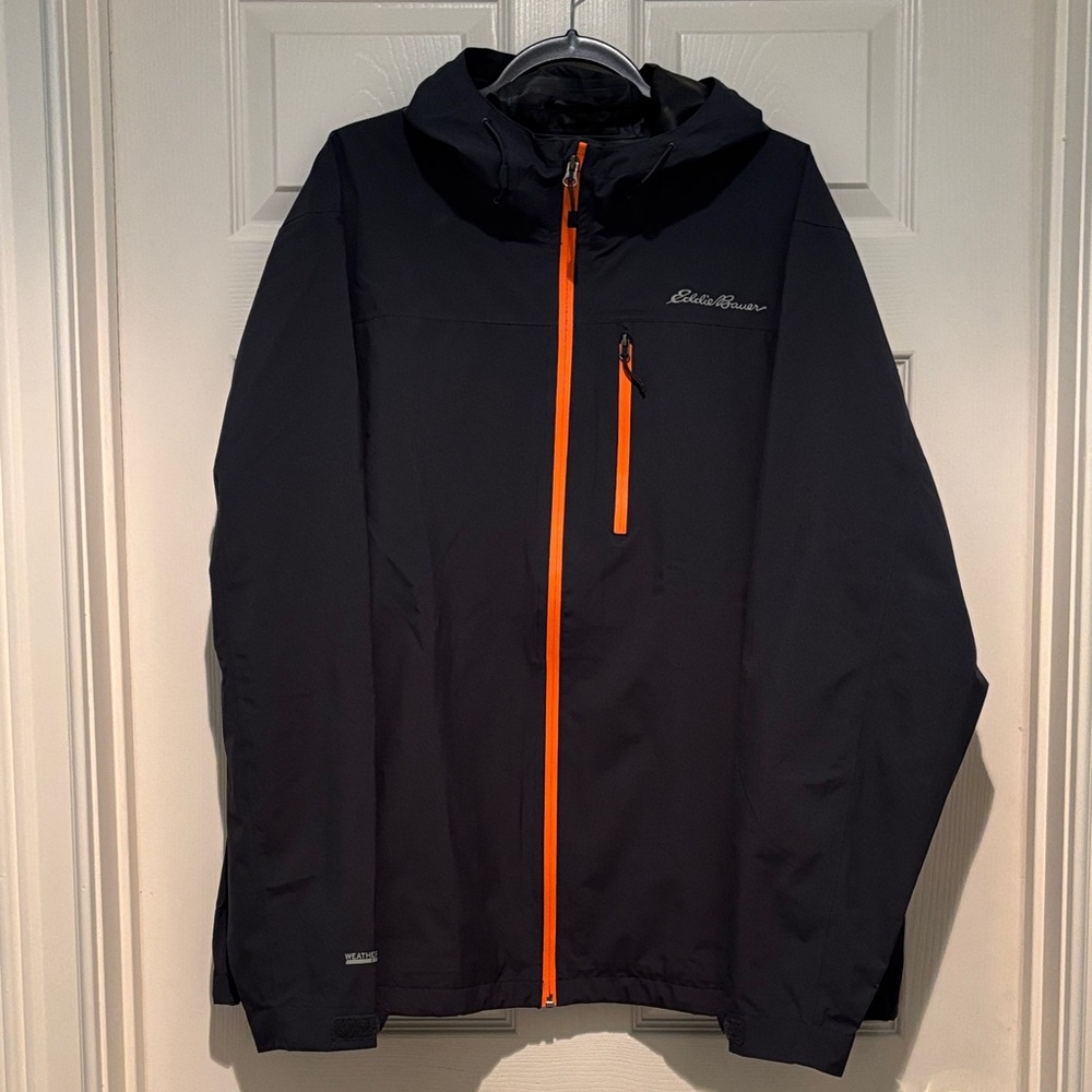 Eddie Bauer Men's Packable Waterproof Rainfoil® Rain Jacket